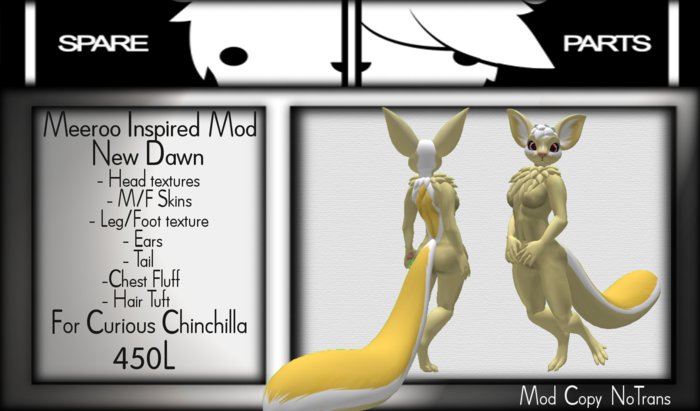 Meeroo inspired New dawn mod kit