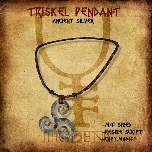 Triskel Pendant [Silver] 