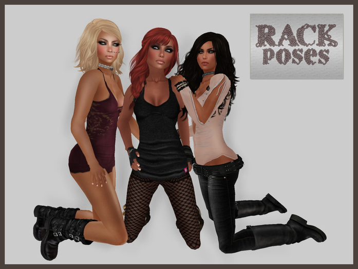 RACK Poses -  Me & Mah Gurls