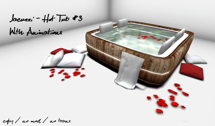 Jacuzzi - Hot Tub #3 With Animations
