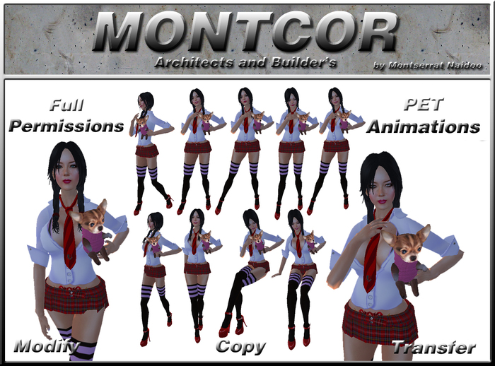 ::MCB:: Pet's Animations -  Full Permissions Pet Animations - Build your own AO