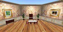 Mahagony Queen Anne Dinning Room Set 