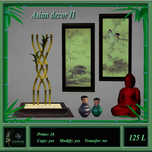 Asian Decor II