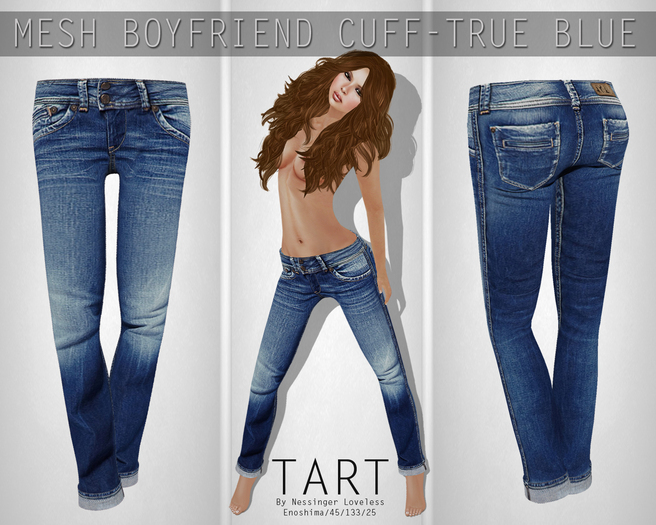 EVALE Mesh Boyfriend Cuff - True Blue