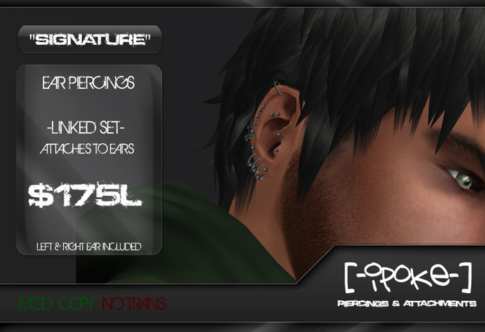 [-iPoke-] Signature Piercings