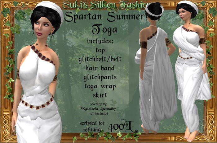 !~SSF~! Spartan Summer Toga