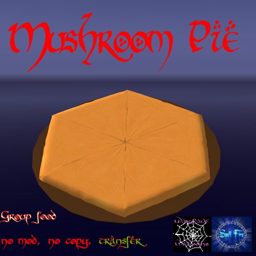 Spellfire Food "Mushroom Pie"