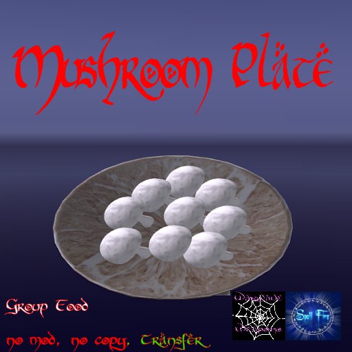 Spellfire Food "Mushroom Plate"
