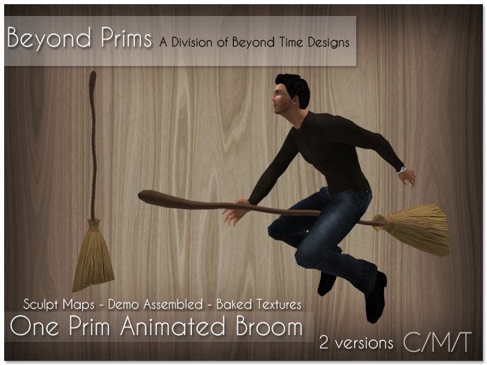 Beyond Prims - One Prim Witches Broom