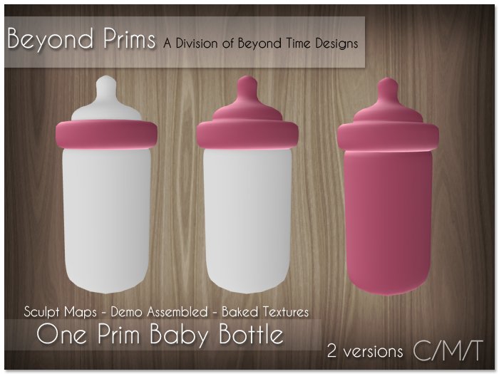 Beyond Prims - One Prim Baby Bottle