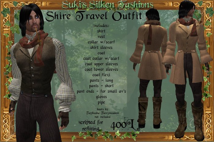 !~SSF~! Shire Travel Outfit