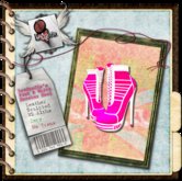 . Lexipedia . Pink & White Sneaker Heel