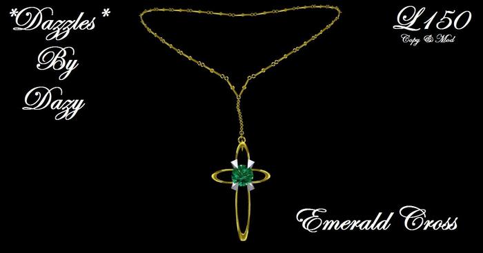 Gold Emerald Cross Vendor 2