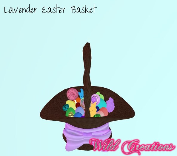 Easter Basket - Lavender