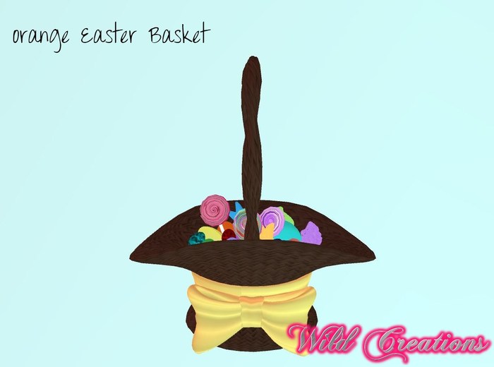 Easter Basket - Orange