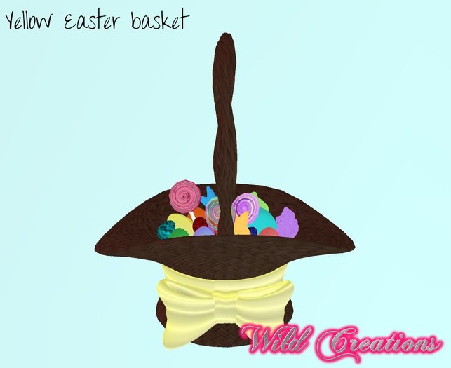 Easter Basket - Yellow