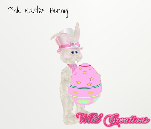 Easter Bunny - Pale Pink