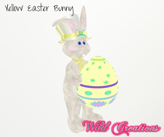 Easter Bunny - Pale Yellow