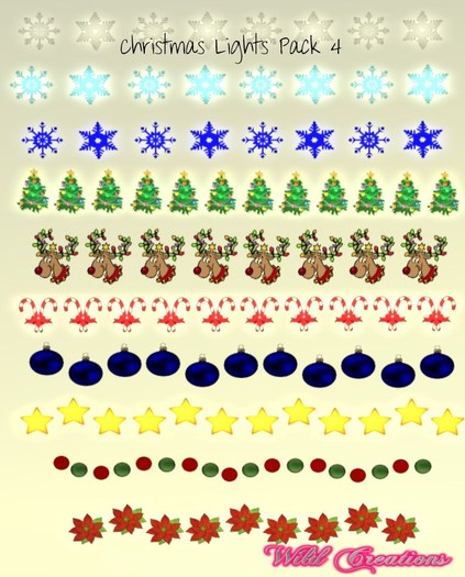 Christmas Lights Pack 4
