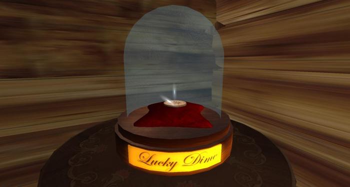 Lucky dime tipjar
