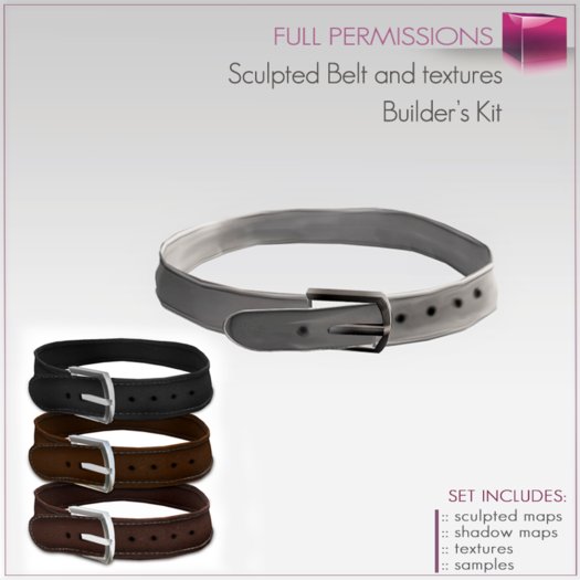 Sculpted Belt Builder's Kit Set1