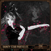 =^.^= Curious Kitties - Dainty Star Particles - Pink