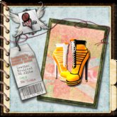 . Lexipedia . Orange Duo Pack Sneaker Heels