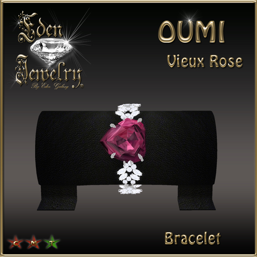 BRACELET OUMI VIEUX ROSE