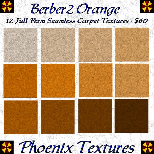 Phoenix Textures - Berber2 Orange