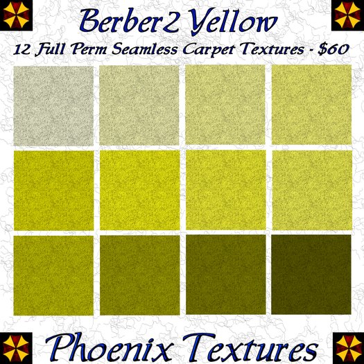 Phoenix Textures - Berber2 Yellow