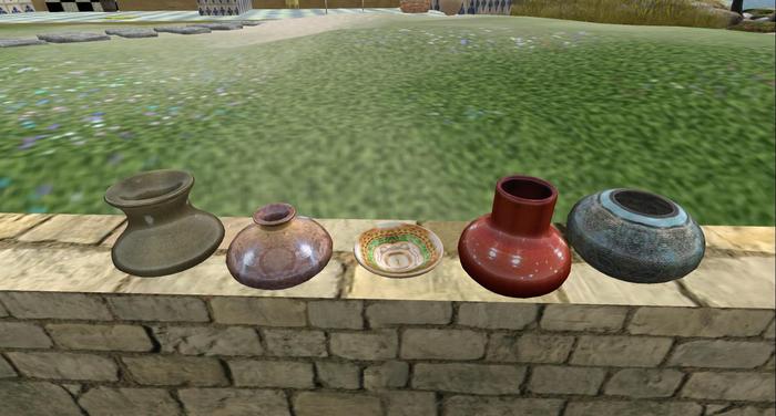 Andreas Thexton's pottery