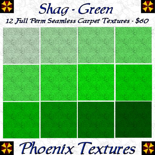 Loop Shag Green