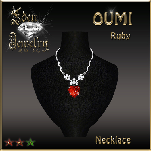 NECKLACE OUMI RUBY