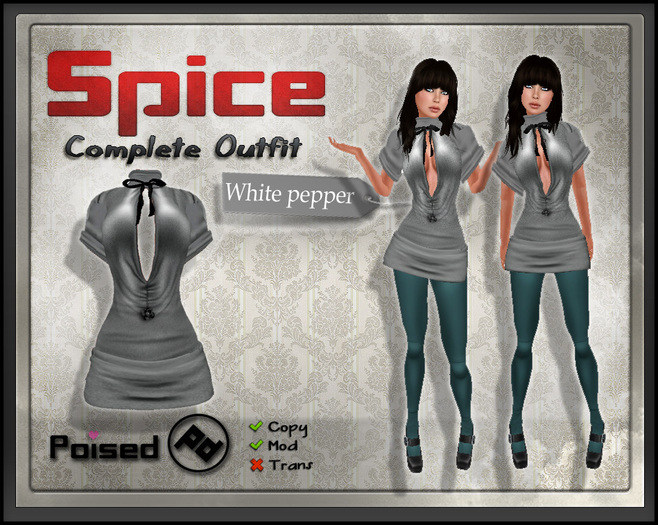::Poised:: Spice - white Pepper 