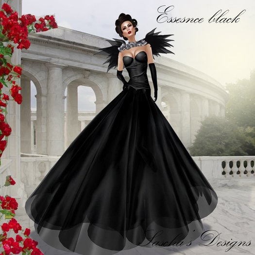SAS - Essence Black Gown