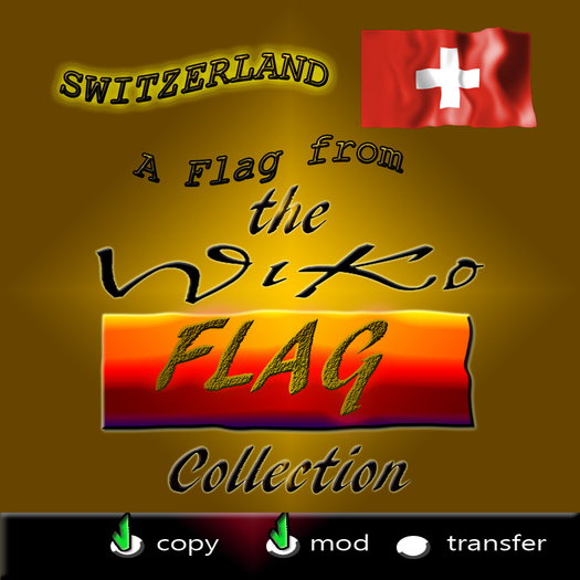 WIKO * FLAG SWITZERLAND - Full ANIMATED 