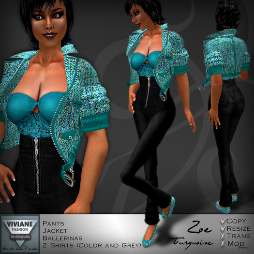 VF Zoe Turquoise