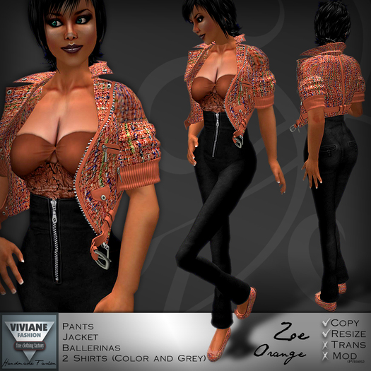VF Zoe Orange