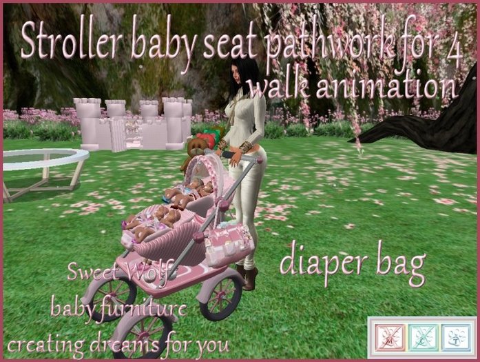 STROLLER BABY SEAT PATHWORK FOR 4