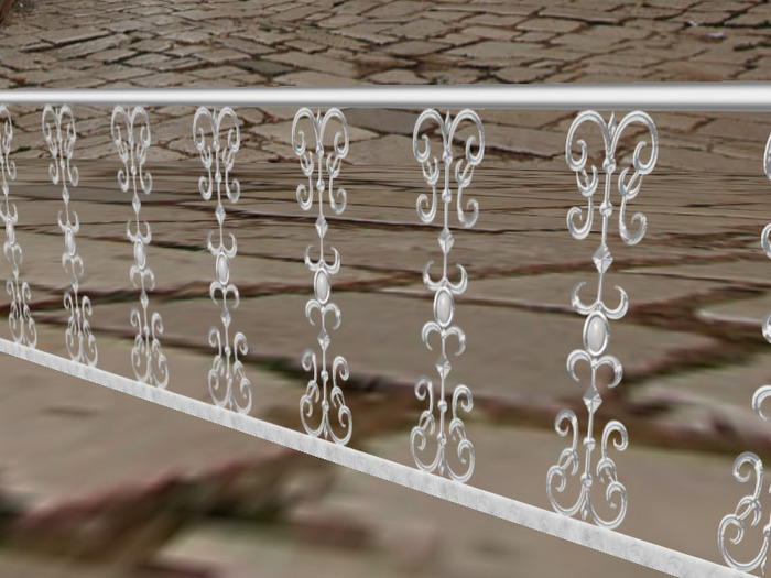 YuPe - Kona furniture : Fence - Wave of arabesque (Sv)(FP) (Box