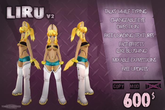 <Tonic Takeover> - Liru Avatar