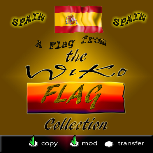 WIKO * FLAG SPAIN - Full ANIMATED 