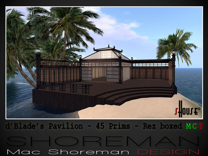 sHouse d'Blade's Pavilion - 45 Prims
