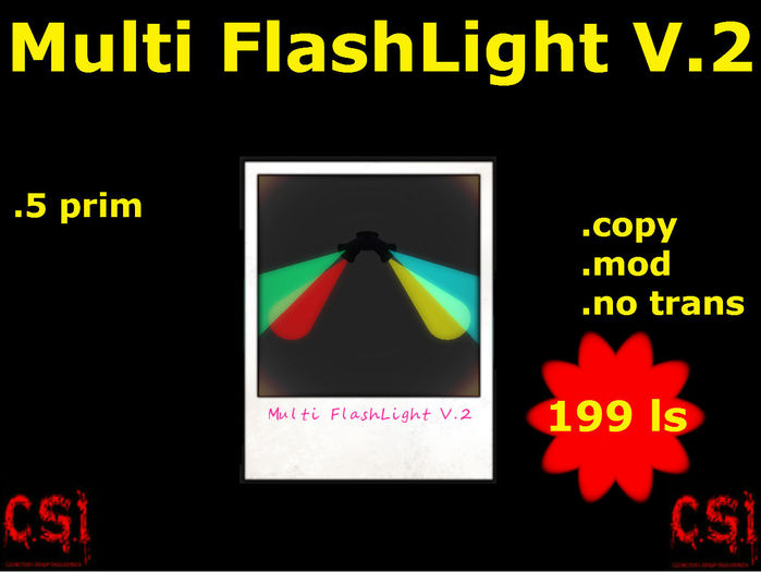 Multi FlashLight V.2(box)