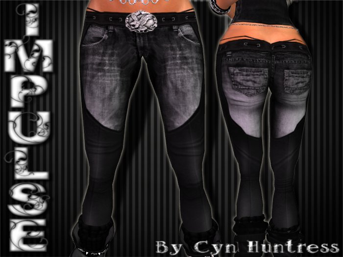 *CYN* LADIES CHAPS WITH JEANS [BOXED]