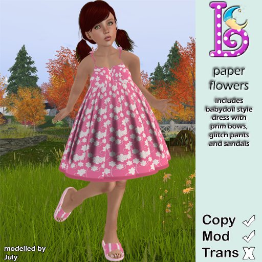 *Lullabies* Paper Flowers