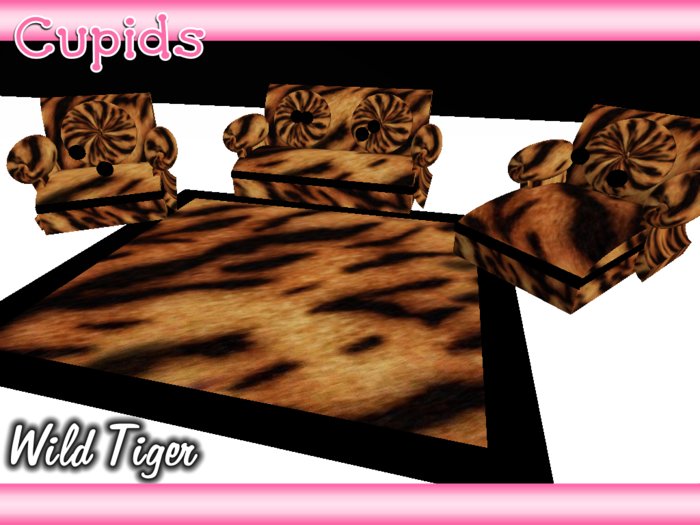 Wild Tiger Livingrom Set