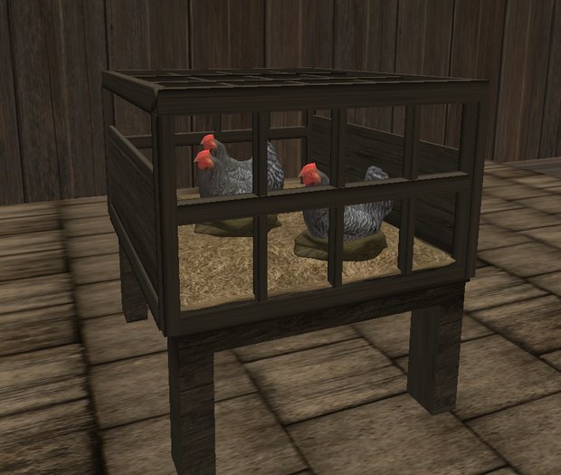 Nesting Hens