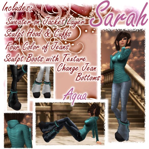 Sarah - Aqua