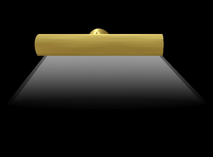 Picture Light - Gold Metal
